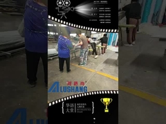 Αλουμίνιο διάτρητο Αλουμίνιο οροφή οροφή φασέ σχεδιασμός τρύπες κανονικού τύπου εξαερισμός