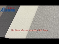 3MM 1.22*2.44m Κόκκινο καφέ αλουμινίου σύνθετο πάνελ για εσωτερική και εξωτερική διακόσμηση κτιρίων