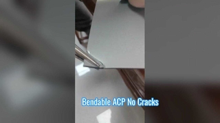 Ανθεκτικό & Άθραυστο: Επίδειξη κάμψης φύλλων ACP υψηλής ευελιξίας