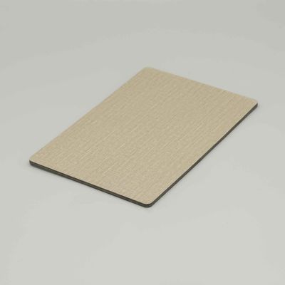 Σύνθετο πάνελ αλουμινίου PVDF 3-6mm πάχος 1.22x2.44m για προσόψεις