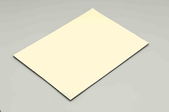 Πίνακας υλικού Milky Acp 1220 X 2440MM Πίνακας Acp για εσωτερικό 4MM