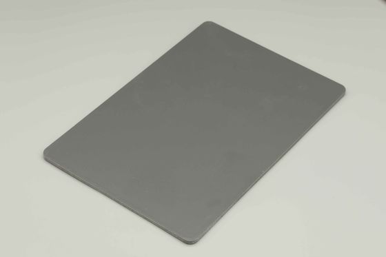 2440mm Σκοτεινό γκρι εξωτερικό πίνακα φύλλου Acp Custom πάχος Acp επένδυση για σπίτια