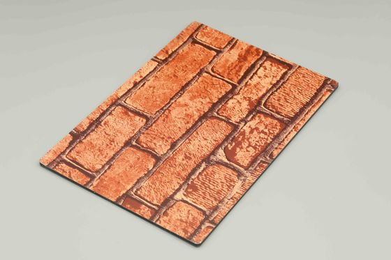 Ανθεκτικό στις γρατσουνιές Pvdf Interior Hotels Marble Acp  Πάνελ σύνθετου αλουμινίου  Για εμπορικά κέντρα, τράπεζες και ξενοδοχεία