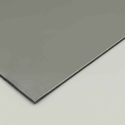 Γκρι PE Αλουμινίου σύνθετο πάνελ 4MM 1.22 X 2.44m Κτίριο εξωτερικά σύνθετα πάνελ