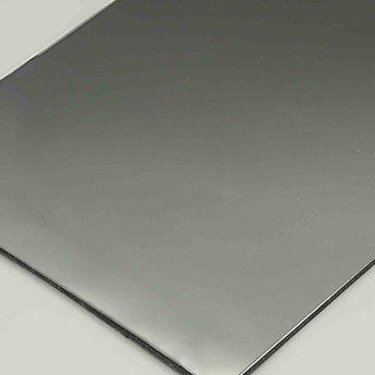 Μαύρο πάνελ αλουμινίου σύνθετο 4mm 1220×2440mm με επίστρωση PVDF, πυρανθεκτικό B1, φύλλο ACP
