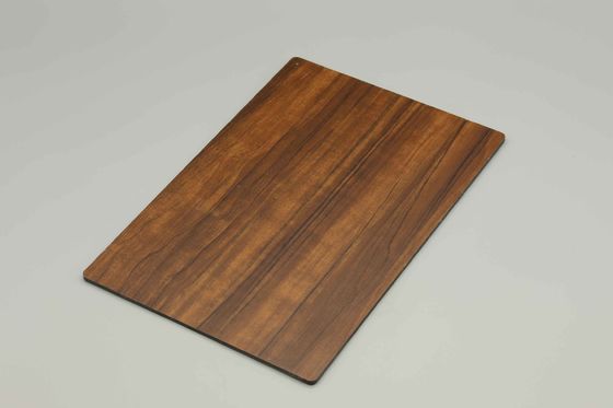 3mm PVDF ξύλινο άλατο αλουμινίου σύνθετο πάνελ για εξωτερική επένδυση τοίχου