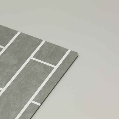 Φύλλα μαρμάρου φινιρίσματος ACP 4mm - Ανθεκτικά στις γρατσουνιές, τυπικό μέγεθος 1,22x2,44m