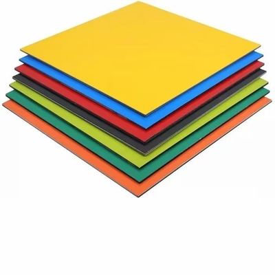 Πάνελ ACP με επίστρωση PVDF PE 2,44 m Οικολογικά ασφαλή Χωρίς οσμές για εσωτερική και εξωτερική επένδυση τοίχων